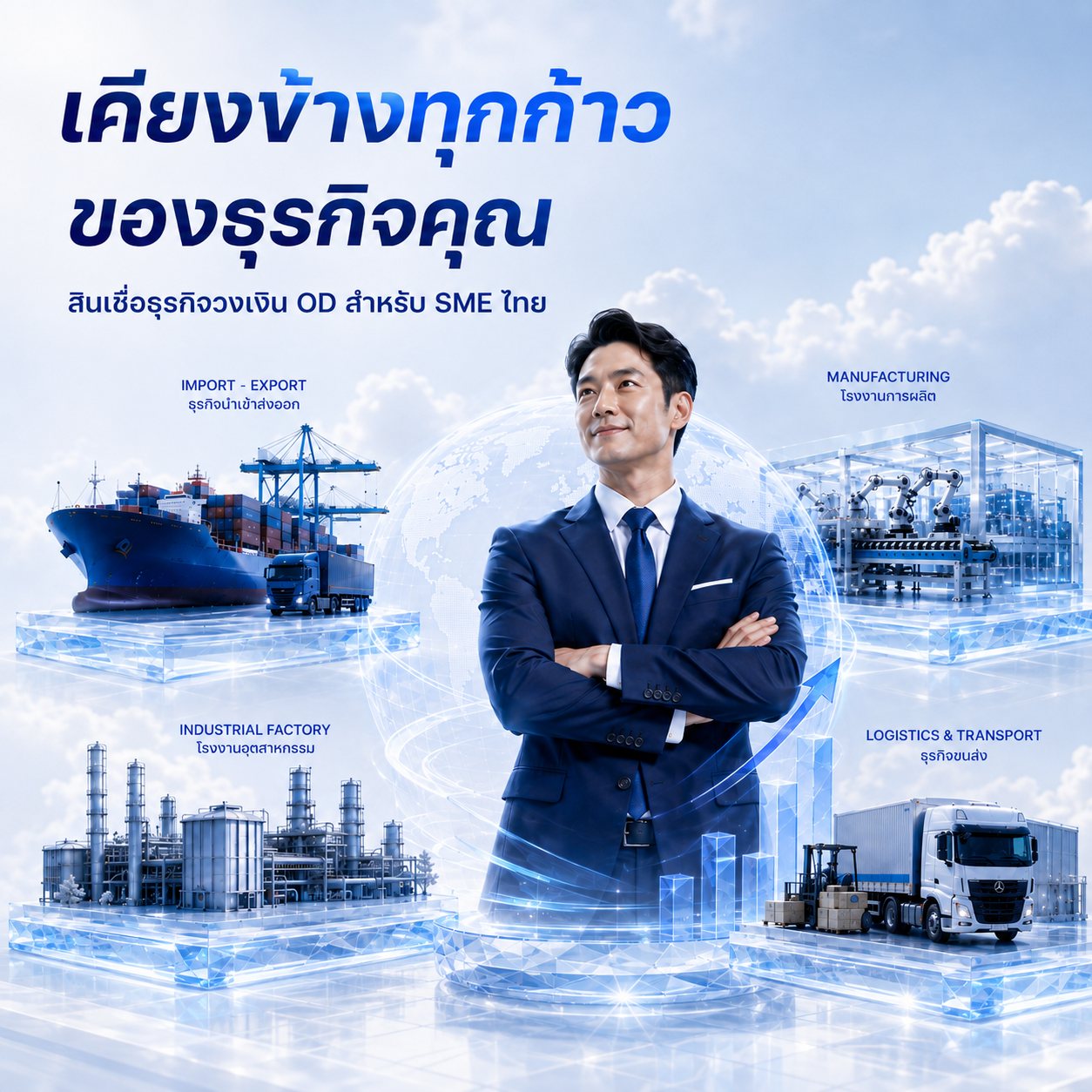 Partner ทางการเงินของผู้ประกอบการ SME — สภาพคล่องที่ธุรกิจคุณเลือกได้